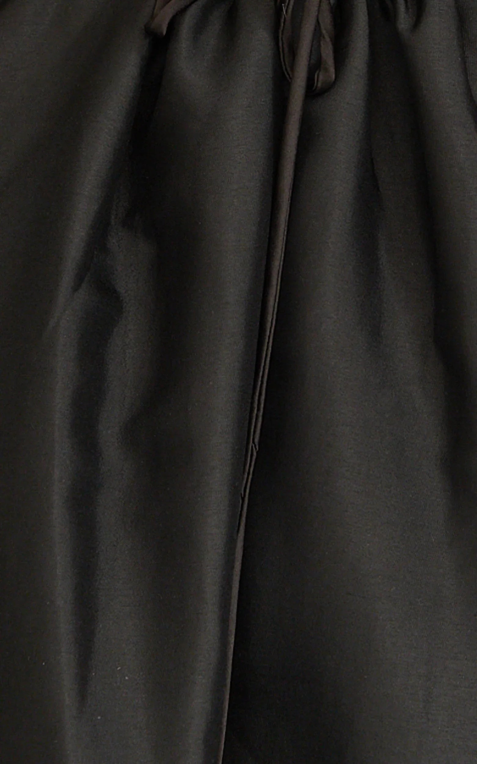 Louisa Maxi Dress - Boned Bodice Lace Up Back Dress in Black