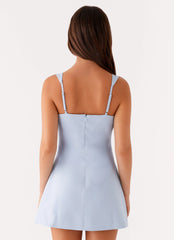 Caia Mini Dress - Blue